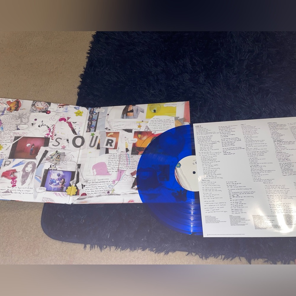 Transparent Blue Target Exclusive Sour Olivia Rodrigo Vinyl